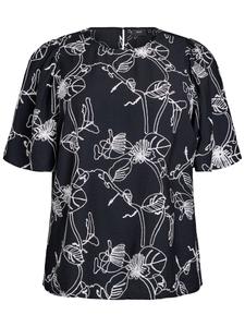 Блуза Zizzi, черный