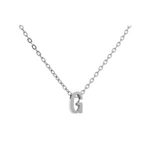 BAIJUAN Титановое стальное колье унисекс серебристого цвета