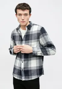 Рубашка Pier One, Black/White