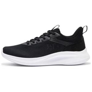 Амортизирующие износостойкие низкие повседневные кроссовки для бега мужские черно-белые 361°