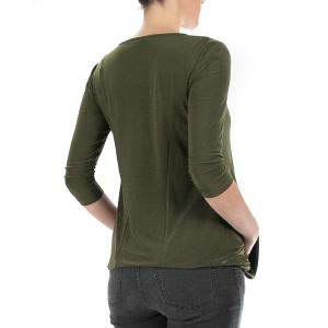 Женское однотонное платье-туника с драпировкой Nina Leonard Nina Leonard, черный