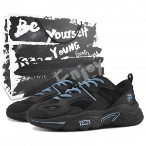 Fila Мужские низкие кроссовки Mars 2 из синтетической кожи и сетки, увеличивающие высоту, износостойкие, цвет Autumn Wave Blue