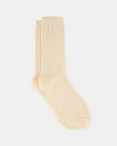 Носки из вискозы в рубчик до середины голени Énfasis, цвет 150 Vainilla
