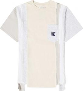 Футболка Needles x DC Shoes 7 Cuts Short-Sleeve 'Ivory', кремовый