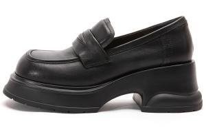 Лоферы женские низкие черные Anthony Miles