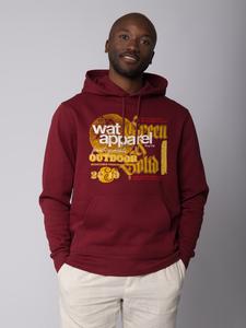 Толстовка wat? Apparel Sweatshirt LIMITED EDITION LOGO PRINT 02, цвет Weinrot