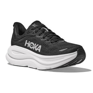 Беговые кроссовки Hoka Bondi 9 Wide (мужские), Black/White