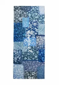 Прямоугольный шарф с нашивками Desigual, Blue