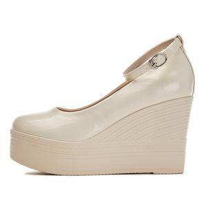 Женские туфли на высоком каблуке POOQ, бежевый