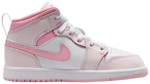 Кроссовки Air Jordan 1 Mid PS, розовый