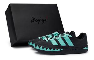 Adidas Originals Адиматик скейтборд обувь унисекс лоу-топ черный/голубой - синий черный, цвет Blue Black