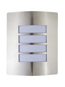 Licht-Erlebnisse Уличный настенный светильник (Ш)22 х (В)28,2 см, серебристый