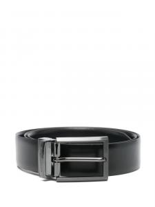 Кожаный ремень Карла Лагерфельда Karl Lagerfeld, черный
