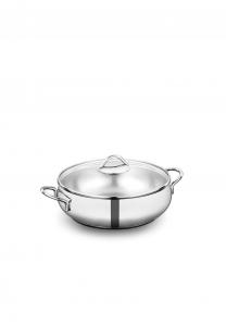 Кухонный горшок Korkmaz Tombik ø26 см - 5 л Korkmaz, серебристый 26 x 9 см