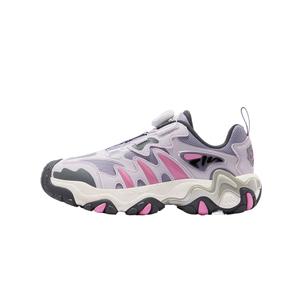 BOA дышащие нескользящие низкие детские уличные кроссовки unisex FILA KIDS, фиолетовый