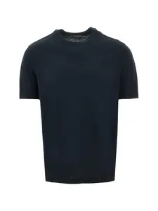 Футболка с круглым вырезом Majestic Filatures, синий