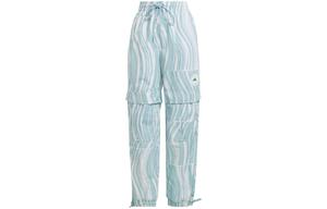 Трикотажные спортивные штаны женские синие Adidas