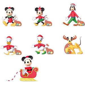 Disney Mickey Mouse Hand in Hand Collection, Winter Edition Мистическая коробка Одиночная мистическая коробка/Полный набор 6 шт MINISO
