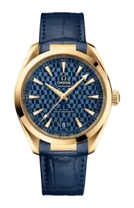 Часы seamaster aqua terra 150m co‑axial master chronometer 41 мм tokyo 2020 Omega
