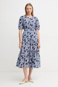 Хлопковое платье EVA Pepe Jeans, синий