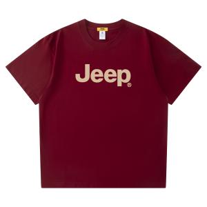 Футболка Wrangler Leisure Series унисекс Jeep, бордовый