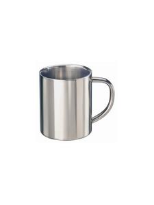 Термокружка 0,4 л из нержавеющей стали с двойными стенками и термоизоляцией, Ø 8,5 см, серебристого цвета MATO