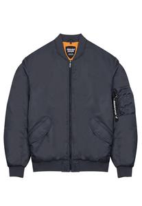 Distorted People Демисезонная куртка 'Modern' в темно-сером цвете