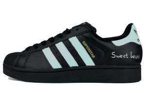 Adidas Originals Кроссовки для скейтбординга Superstar 2 Flower Valley Joy с противоскользящим покрытием, износостойкие, женские, сине-черные