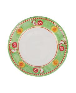 Меламиновая обеденная тарелка Campagna VIETRI, цвет gallina