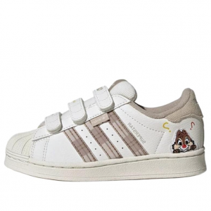Кроссовки (PS) adidas Superstar CF 'Chip & Dale-Beige', бежевый