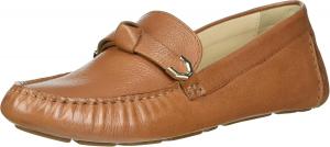 Женские мокасины Cole Haan Evelyn Bow, Pecan Grainy Leather