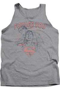 Майка для взрослых DC Comics Fooled You Gildan, цвет athletic heather