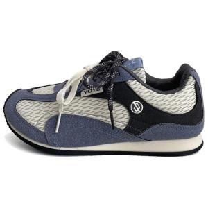Низкие женские кроссовки City camel, Blue Gray