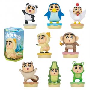 Кукла Crayon Shin Chan аниме мерч игрушка мистери бокс одиночный мистери бокс/полный бокс 8 шт Cimon