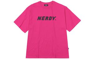 Футболка унисекс Nerdy, розовый