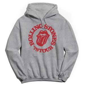 Мужская толстовка с капюшоном Rolling Stones 78 Tour Circle Licensed Character