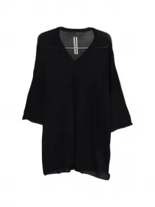 Футболка с V-образным вырезом Tommy Rick Owens, черный