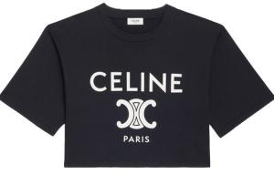 Топ укороченный женский Celine Camisoles, черный
