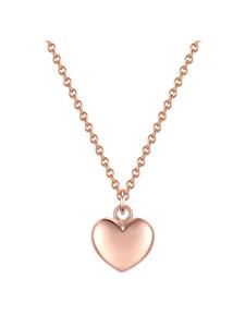 Glanzstücke München Колье в форме сердца из стерлингового серебра с покрытием из розового золота
