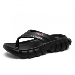 Мужские шлепанцы EVA Quiet, устойчивые к запахам, износостойкие, нескользящие CariteSport, Black