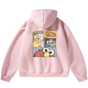 Унисекс свитшот SESAME STREET, розовый