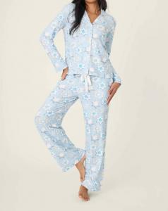 Ты покорила меня с первого взгляда Пижама «Шалом» в светлом небе PJ Salvage, light sky