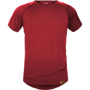 Мужская футболка Mr Pike Wood шерстяная Grüezi Bag, красный