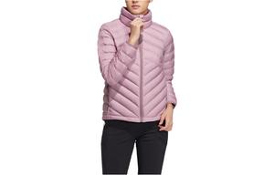Пуховик женский розовый Adidas
