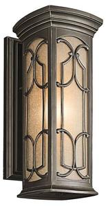 Настенный светильник Licht-Erlebnisse ODETTE цвет bronze antik/creme