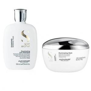 Набор уходовой косметики, 2 шт. Alfaparf, Semi Di Lino Diamond Illuminating