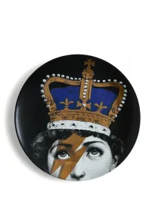 Тарелка tema e variazioni n.389, 3х26 см, Fornasetti, синий