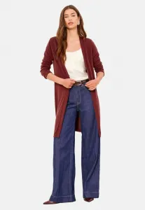 Кардиган прямого кроя Lipsy, Black Burgundy Red