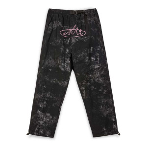 Спортивные брюки Grimey Melted Stone Nylon Tie And Dye, черный