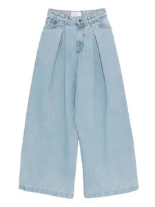 Широкие джинсы со складками Giuseppe Di Morabito, синий